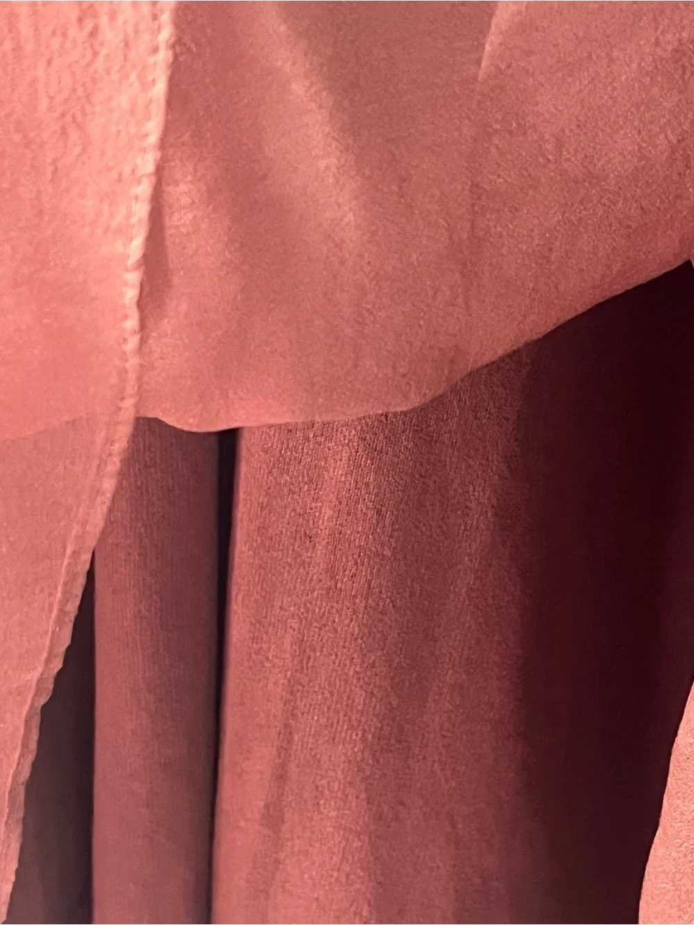Zara Chestnut Brown Smocked-Waist Midi Dress - Picture 8 of 9